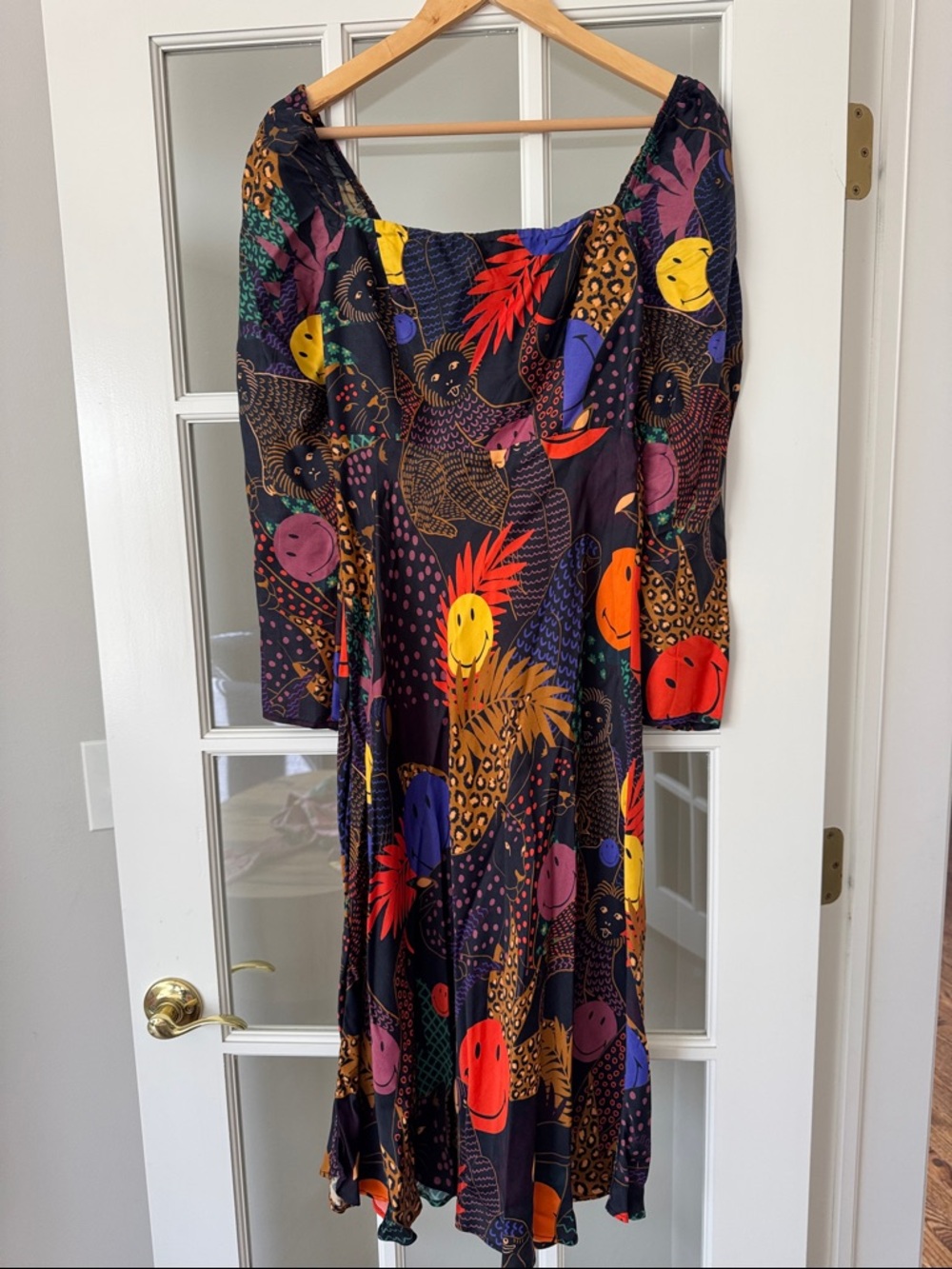 FARM Rio pop jungle smiley midi dress - Picture 3 of 3
